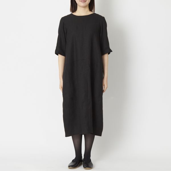 n.o.f.l/リトアニアリネン バルーンワンピース -オケージョンシーン