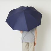HEATBLOCKxKALCT コンパクト手開長傘