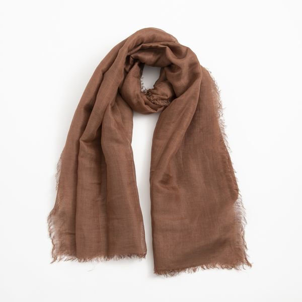 DRESS HERSELF/シルクリネンストール -麻×シルクで風通しのいい春夏に