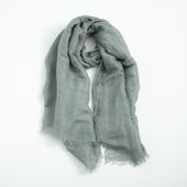DRESS HERSELF/シルクリネンストール