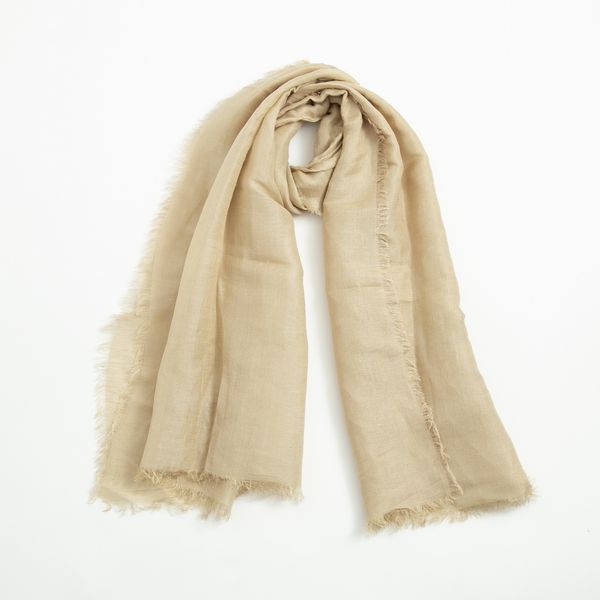 DRESS HERSELF/シルクリネンストール -麻×シルクで風通しのいい春夏に