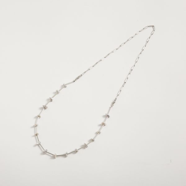 STELLA CIFFON/花びら淡水パール3wayネックレス -【当店限定】着脱簡単