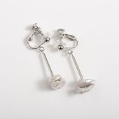 STELLA CIFFON/花びら淡水パールイヤリング/ピアス