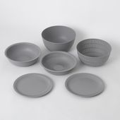 Like-it/米とぎにも使えるザルとボウル 6点セット