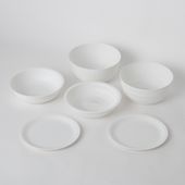 Like-it/米とぎにも使えるザルとボウル 6点セット