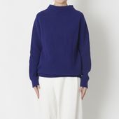 NARU/タスマニアラムウールボトルネックニット