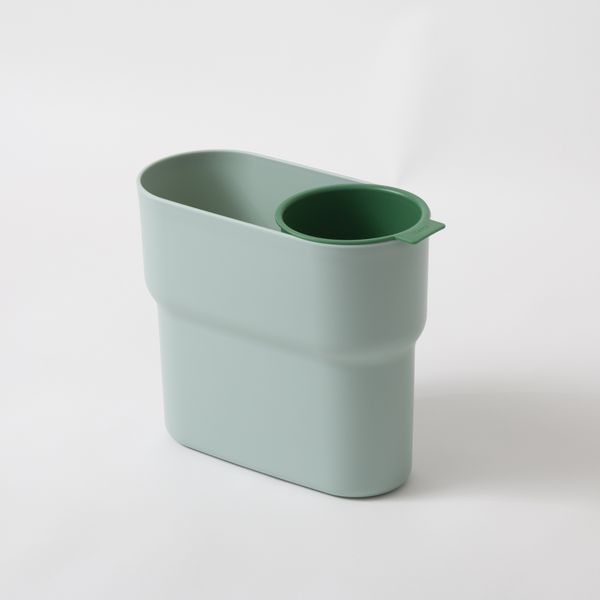 ideaco/分別ゴミ箱 niko -ゴミ箱を増やさず分別できる、ミニカップ付き