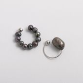 STELLA CIFFON/2個セットの淡水パールイヤーカフ