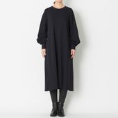 Kilka/家で洗えてシワになりにくいあったかワンピース