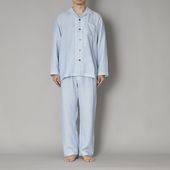 無撚糸三重ガーゼ柔らかパジャマ メンズ