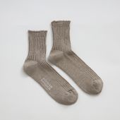 NISHIGUCHI KUTSUSHITA/リネンリブソックス