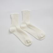 NISHIGUCHI KUTSUSHITA/リネンリブソックス