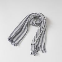 ネイビー 太ストライプ