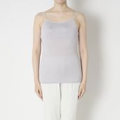 MALYNE SILK/シルク100%カップ付きキャミソール