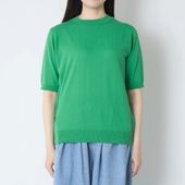 n.o.f.l/スーピマコットン5分袖プルオーバー