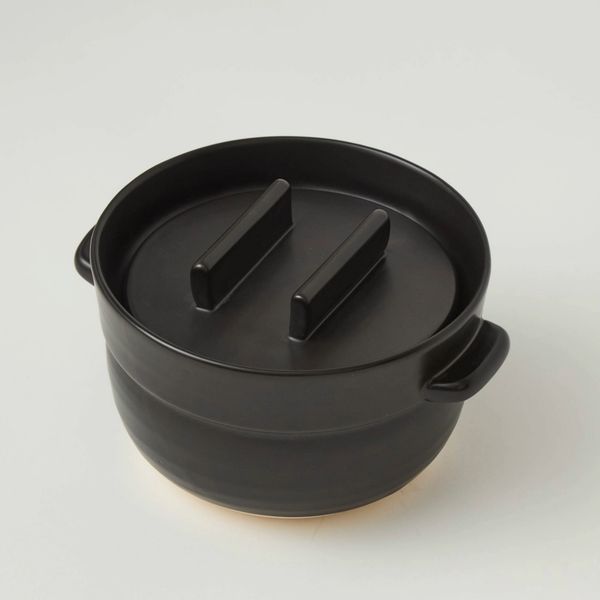 かもしか道具店/ごはんの鍋 3合 -そのまま食卓に出せて冷蔵保存も