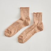 くらしきぬ/リネン＆シルク おでかけソックス