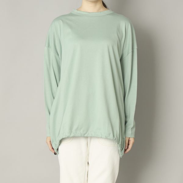 FILUM/2WAY裾ドローコードプルオーバー -ゆったりシルエット&裾ドロー