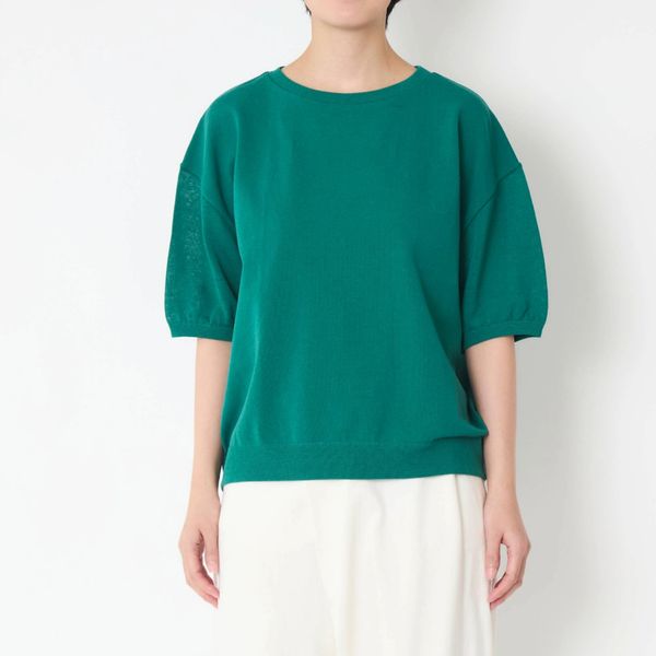 SAIFUKU/洗える綿麻ストレッチTシャツ -ニット工場の工夫が詰まった