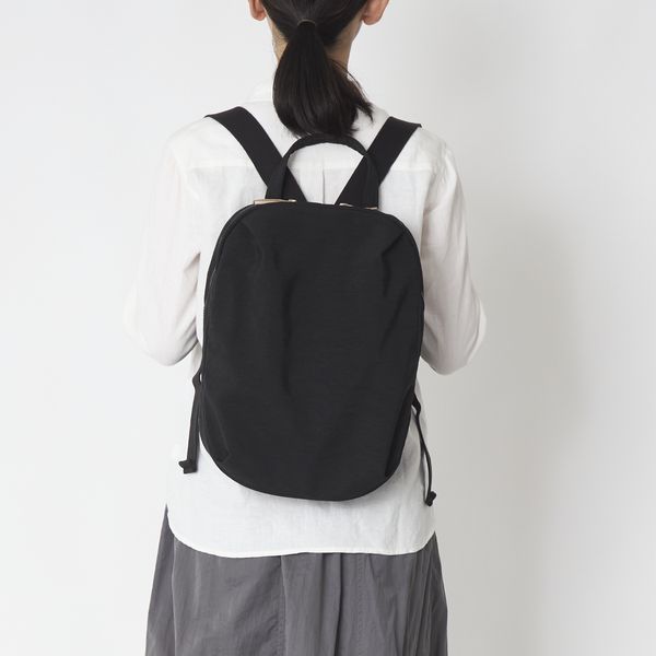 NIZYU KANO FUKUI SIWAナイロンリュックL シワナイロン NIZYU KANO/FUKUI SIWA ナイロンリュック S -シンプルでコンパクトな