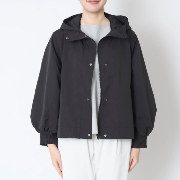 ubasoku/フード付きオープンファスナージャケット -雨にも強く、季節の