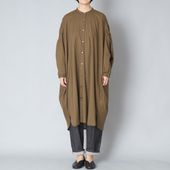 nachukara/ソフトローンバックギャザーワンピース