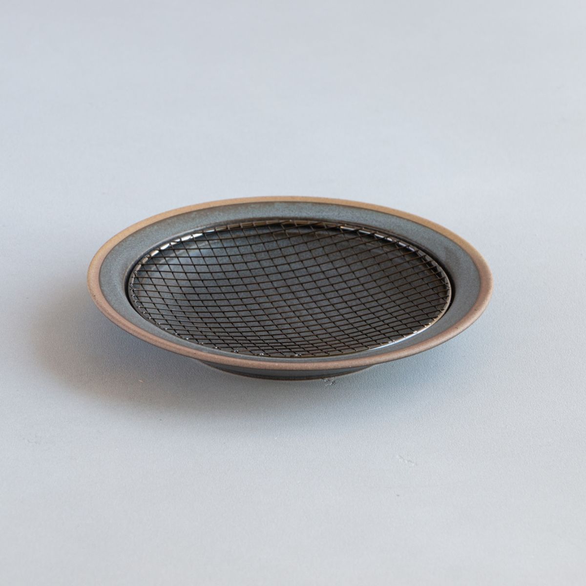 グレー×黒酸化網