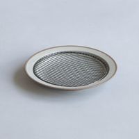 ライトグレー×黒酸化網