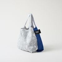 ice gray paisley × blue check