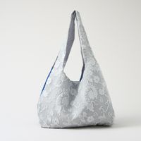 ice gray paisley × blue check