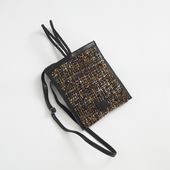 Swaraj/ツイードレザー2wayポシェット