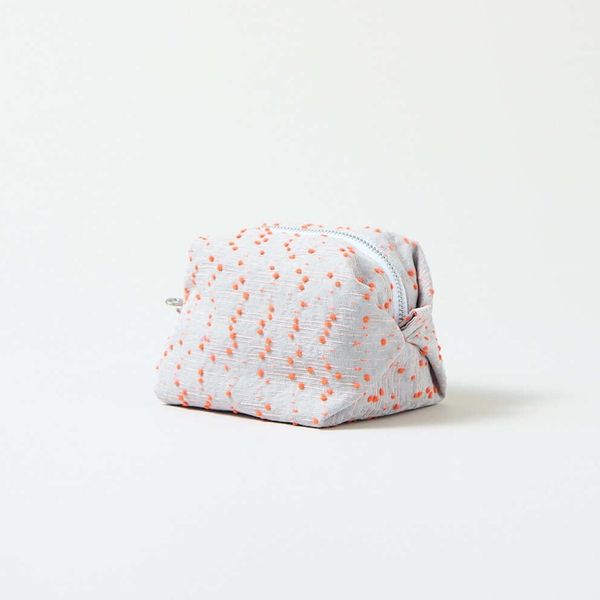 Jacquard Works/キャラメルポーチ -ふっくらとした収納力抜群の