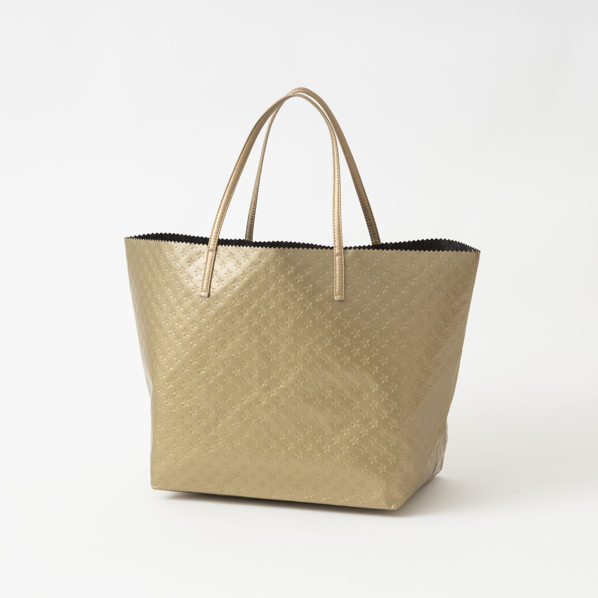 星の型押しゴールド