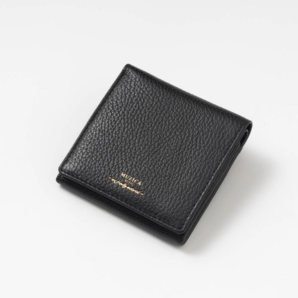 MUZICA VITA/イタリア牛革2つ折り財布 -コンパクトなのにたっぷり収納