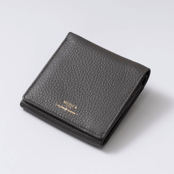 MUZICA VITA/イタリア牛革2つ折り財布 -コンパクトなのにたっぷり収納