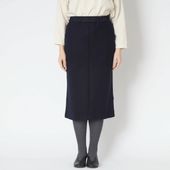 TOKYO BASIC/圧縮ウール100% ロングスカート