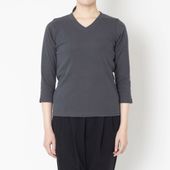 a mon gout/Vネック7分袖カットソー