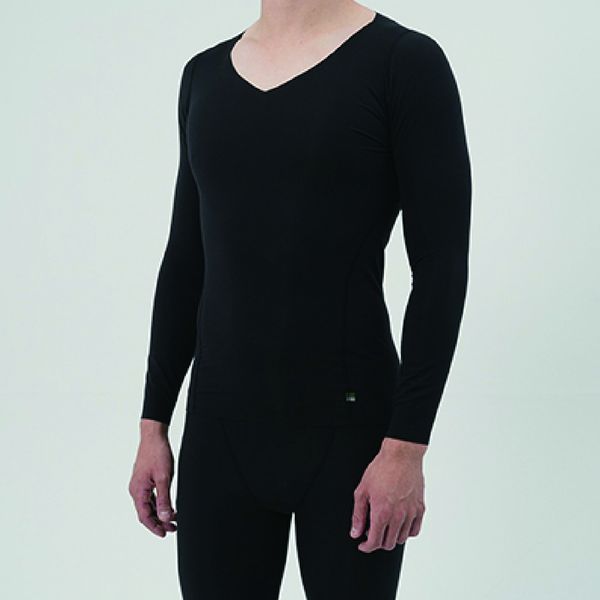 FOOTMARK BASEWEAR/ロングスリーブVネック -身体の動きを導く FOOTMARK BASEWEAR/ロングスリーブVネック -身体の動きを導く