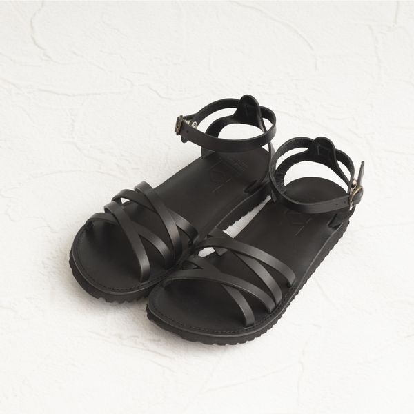 b9 collection Kobe/ネックベルトアンティークサンダル -ファクトリー