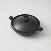 弥生陶園/丸土鍋（むしスノコ付き） 8号