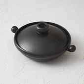 弥生陶園/丸土鍋（むしスノコ付き） 9号
