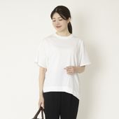 Kilka×assiette涼しくてすっきり見えが叶うアシンメトリーカットソー