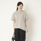 Kilka×assiette涼しくてすっきり見えが叶うアシンメトリーカットソー