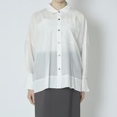 DRESS HERSELF/コットンシルクドルマンシャツ