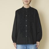 denicher/フロントフリルブラウス