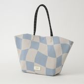 TRICOTE/FLOW BLOCK CHECK BAG