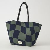 TRICOTE/FLOW BLOCK CHECK BAG