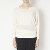 DRESS HERSELF/シルクコットンシアーニット