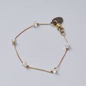 STELLA CIFFON/トライアングルビーズブレスレット