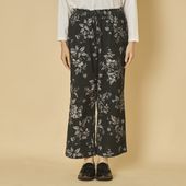 TUTIE./コーデュロイフラワープリントパンツ